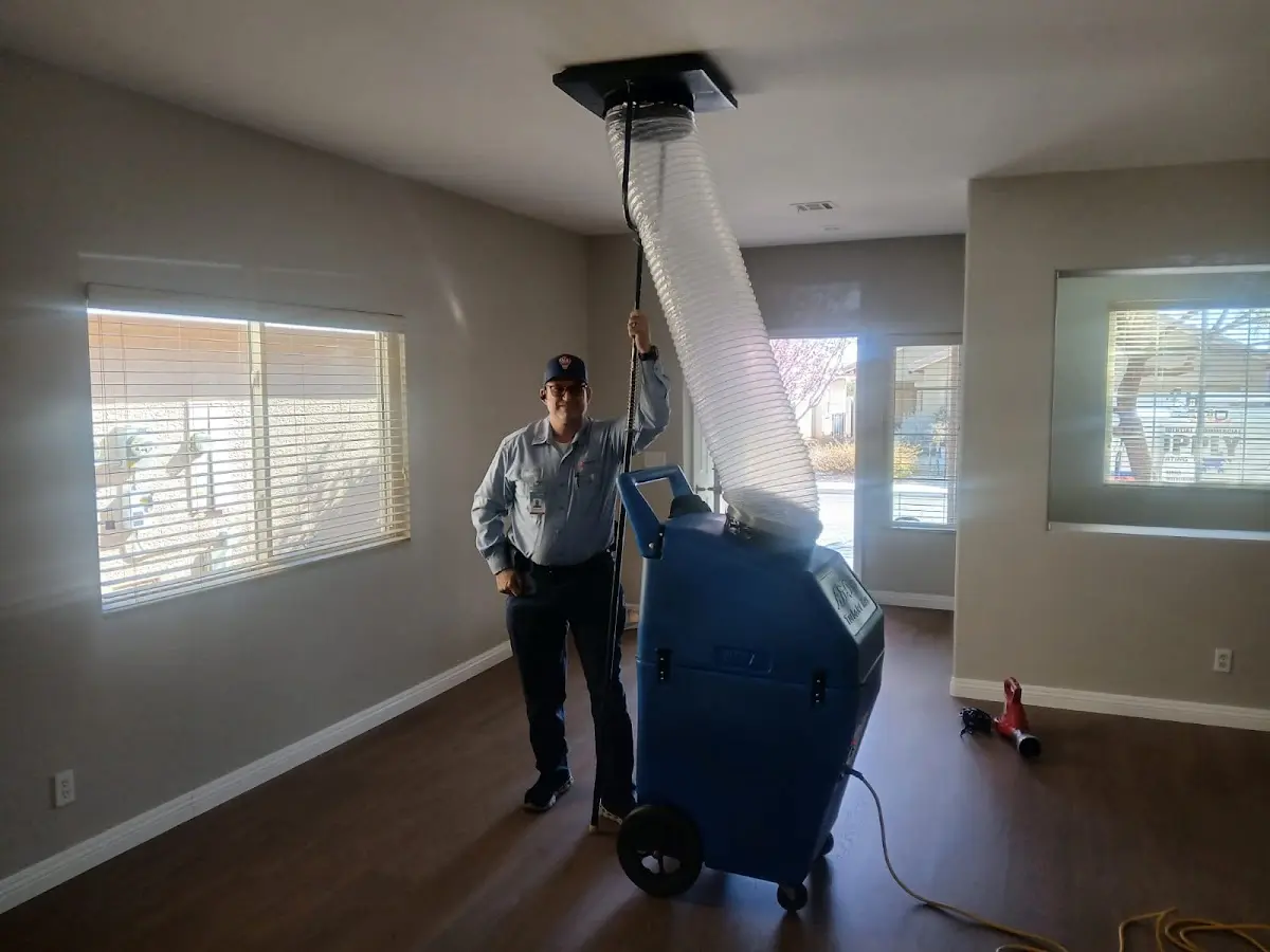 Professional Dryer Vent Cleaning work inside a Wadsworth home